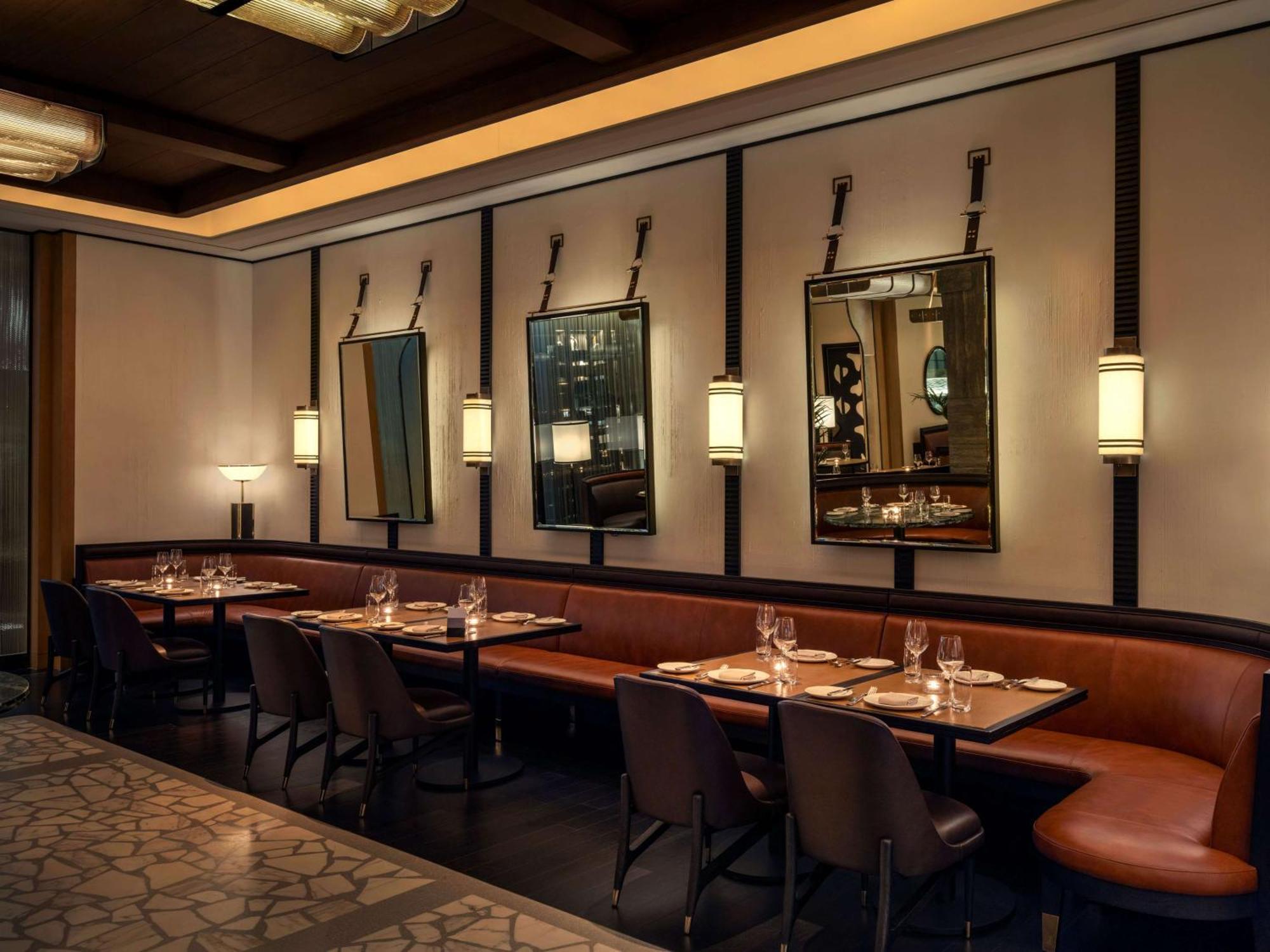 Waldorf Astoria Doha Lusail 外观 照片 Interior of the restaurant