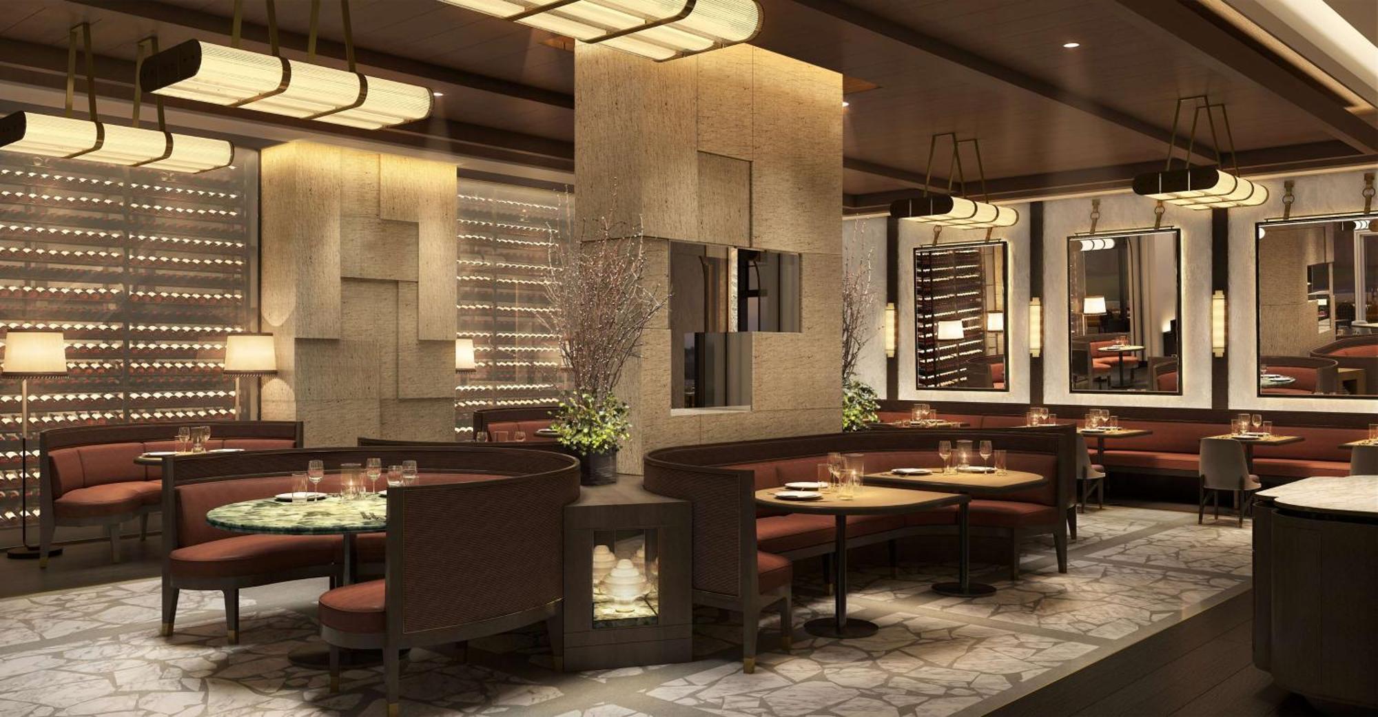Waldorf Astoria Doha Lusail 外观 照片 Interior of the restaurant