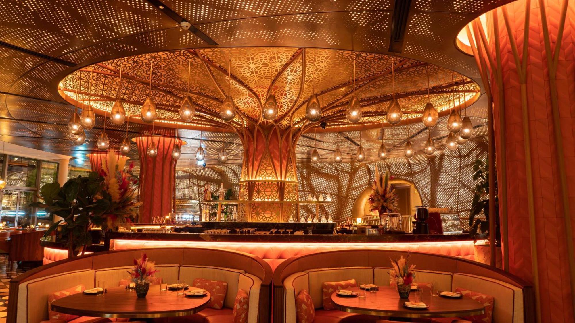 Waldorf Astoria Doha Lusail 外观 照片 Interior of the restaurant