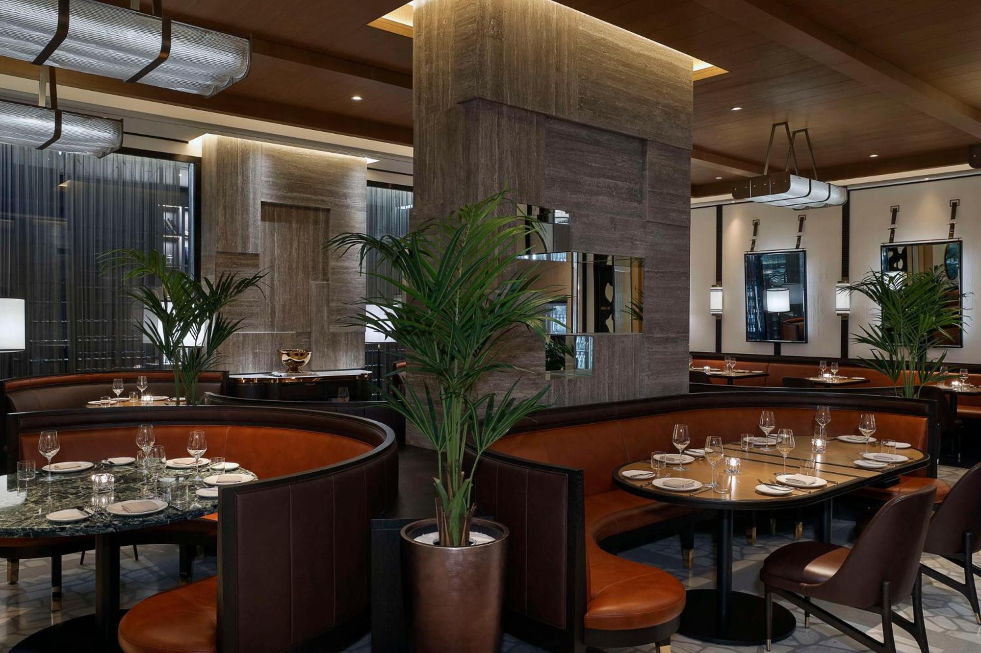 Waldorf Astoria Doha Lusail 外观 照片 Interior of the restaurant